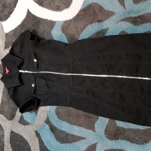 Guess black jean dress brand new.